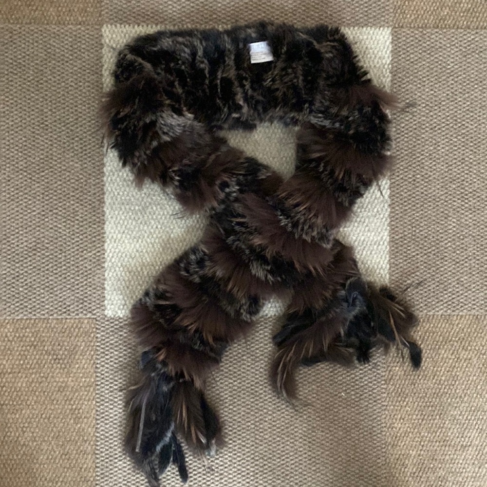 NBW Soft and warm fur scarf